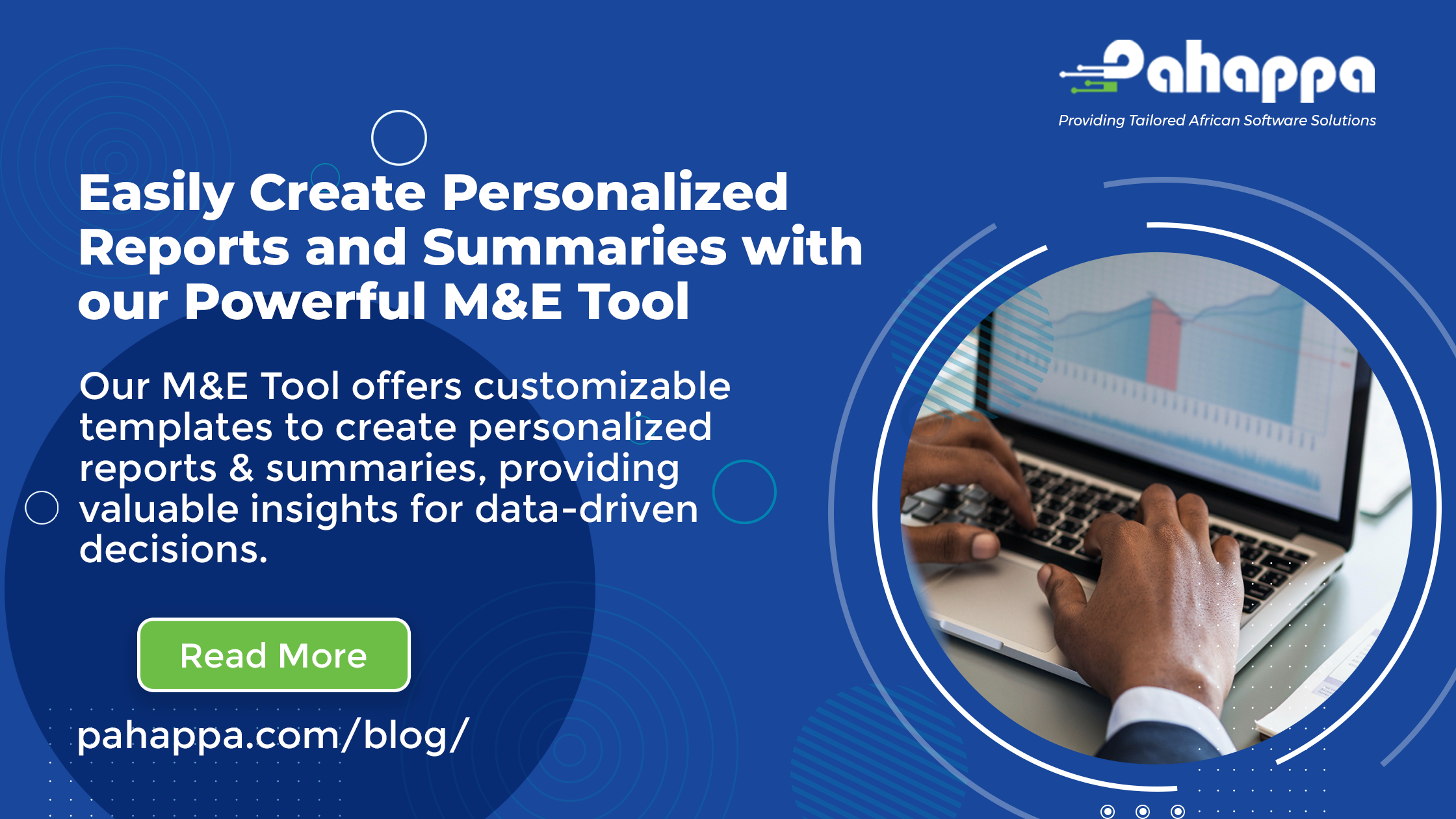 Easily create personalized reports and summaries with our powerful M&E tool.