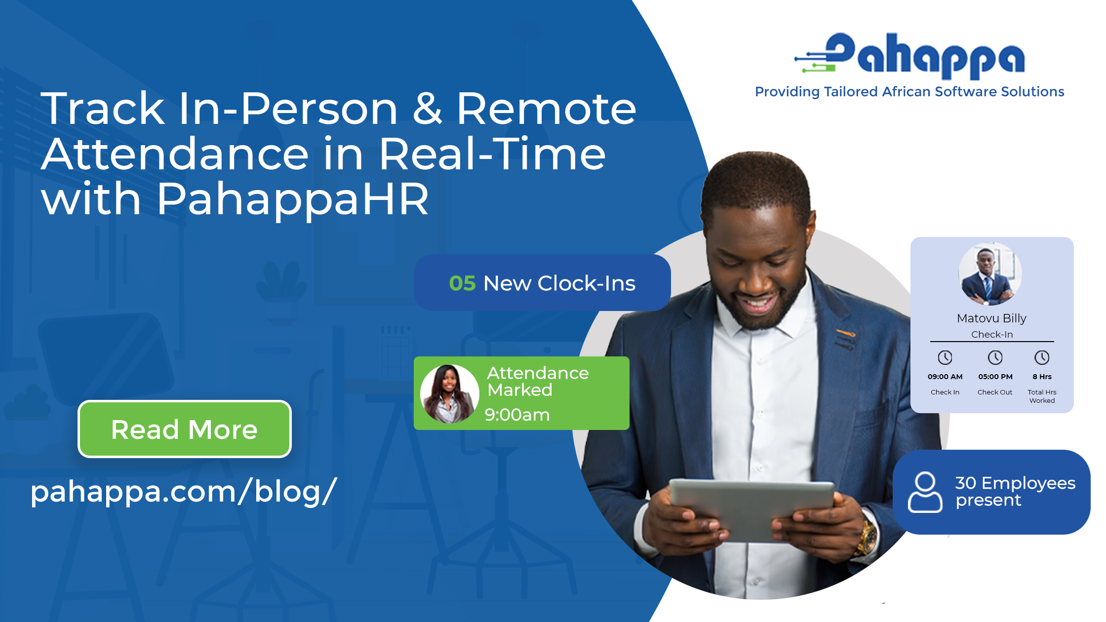 Track In-Person & Remote Attendance in Real-Time with PahappaHR